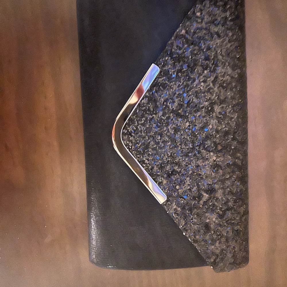 Black and Silver Clutch